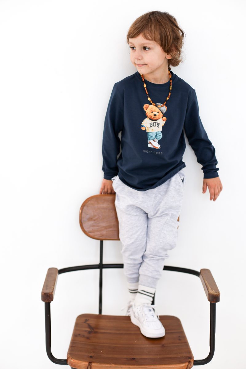 SPODNIE BOJÓWKI SZARE FUNKIDS