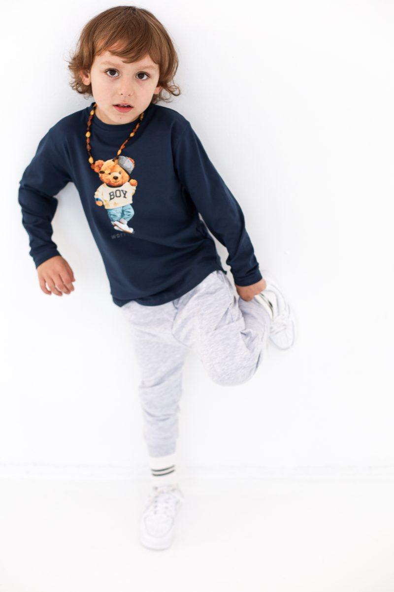 SPODNIE BOJÓWKI SZARE FUNKIDS