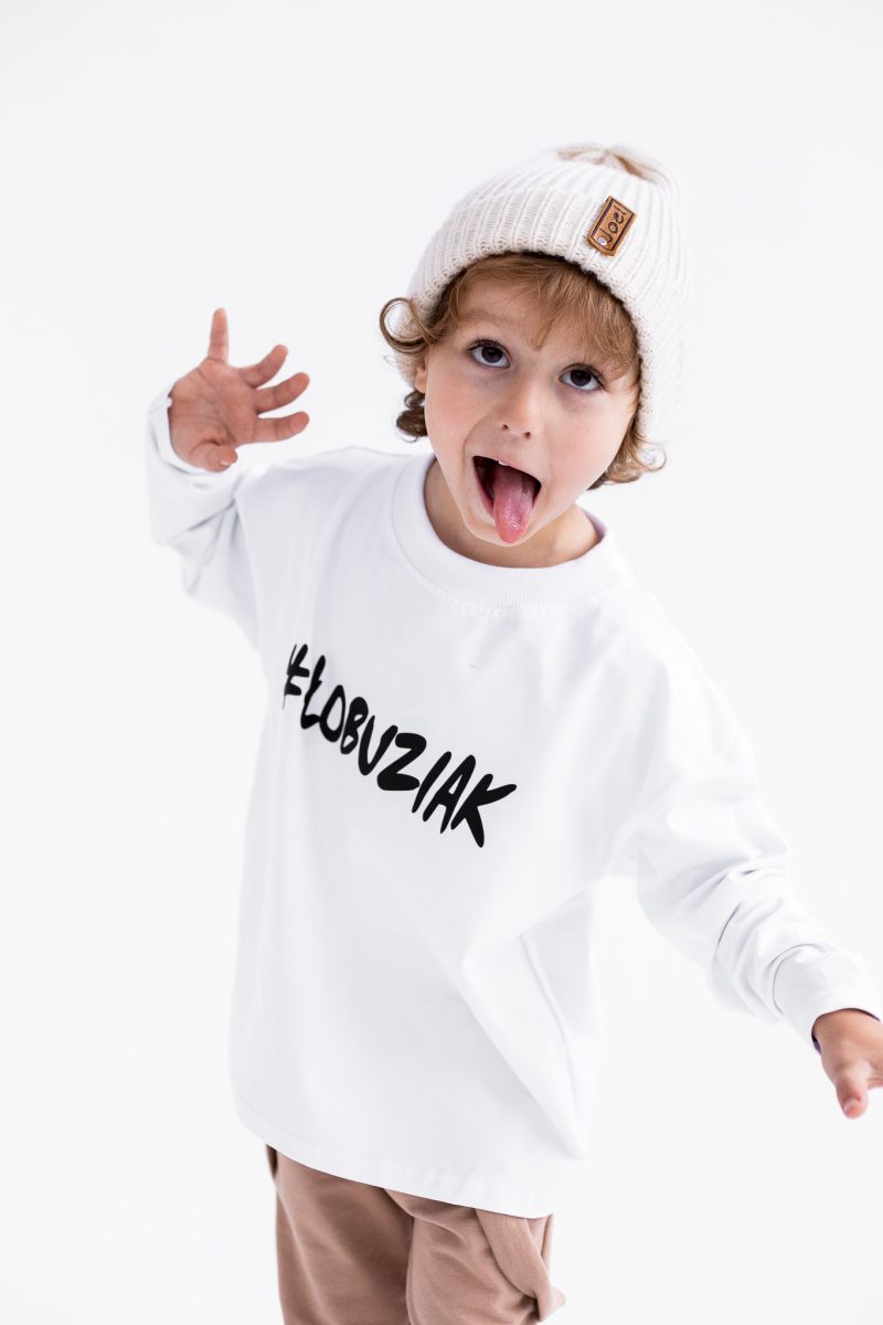 LONG OVER ŁOBUZIAK BIAŁY FUNKIDS