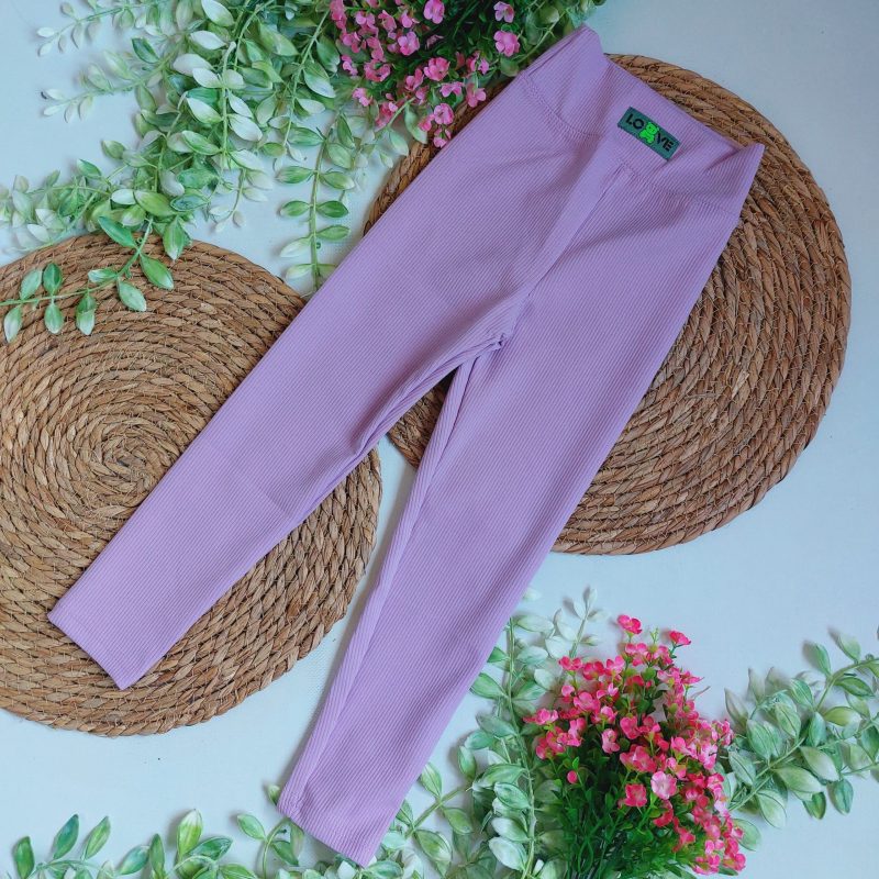 Leginsy prążkowane Love