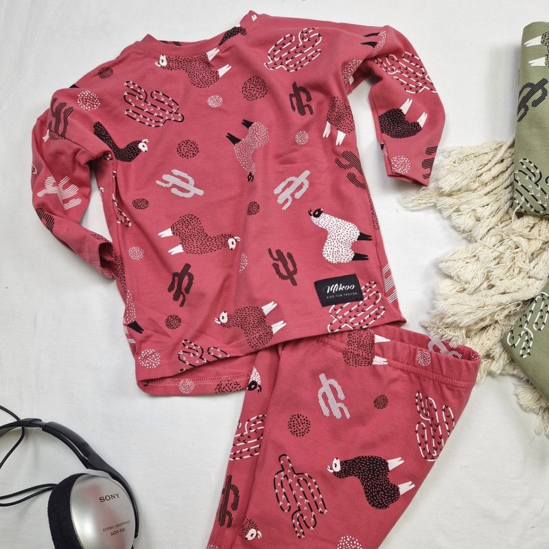 Bluzka lama różowa