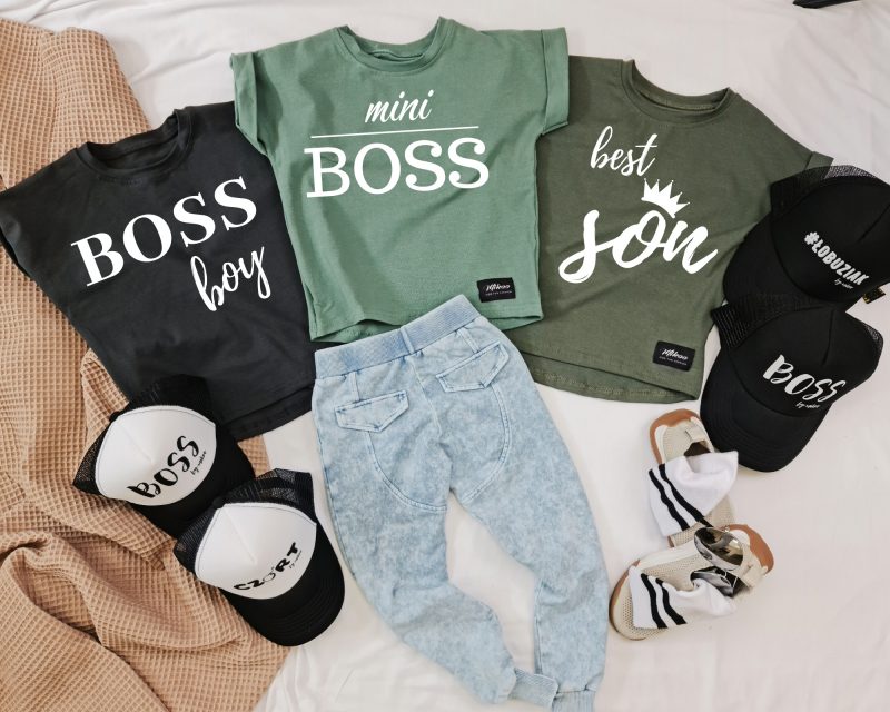 T-shirt nietoperz Best Son Khaki Mikoo