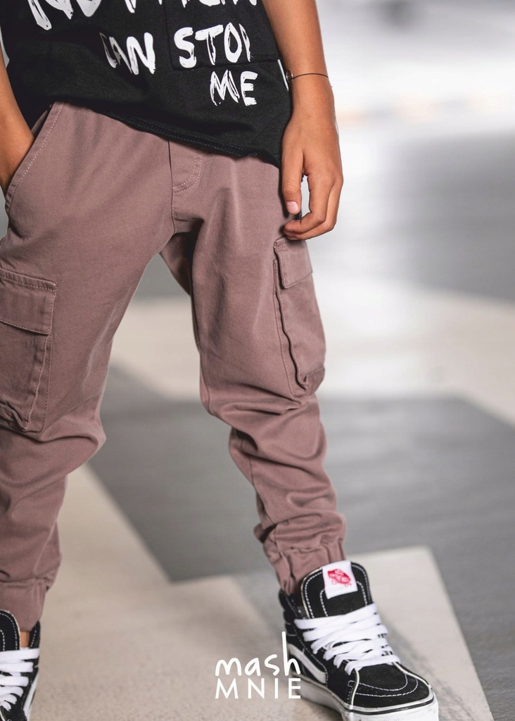 Spodnie bojówki brązowe MashMnie