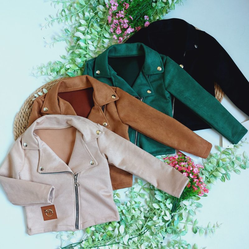 Kurtka zamszowa "jaskółki"