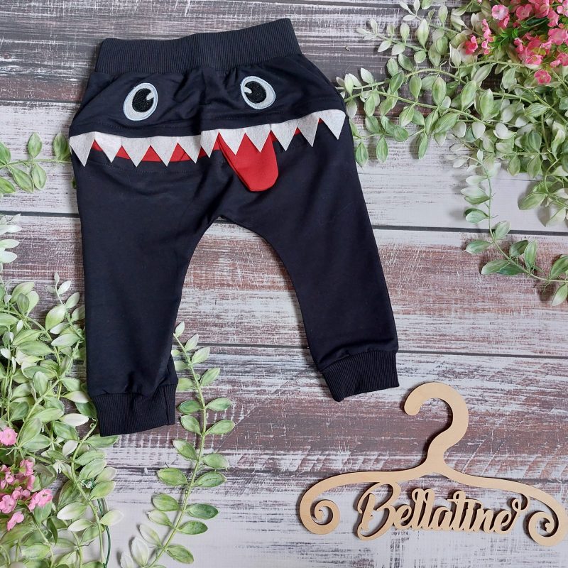 Spodnie dresowe z zębami