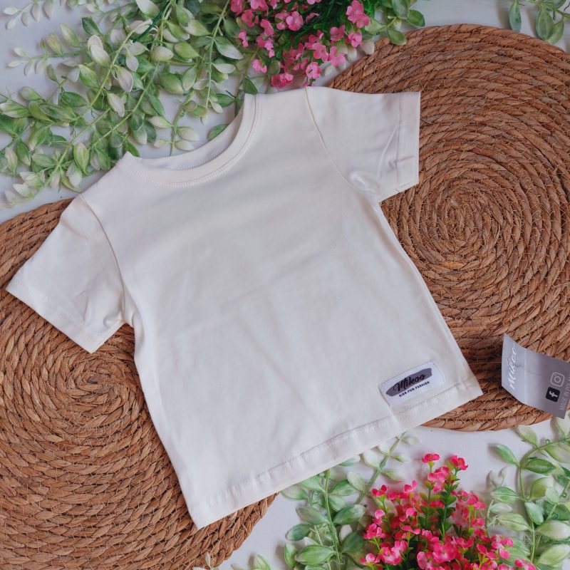 T-shirt śmietankowy Mikoo Kids