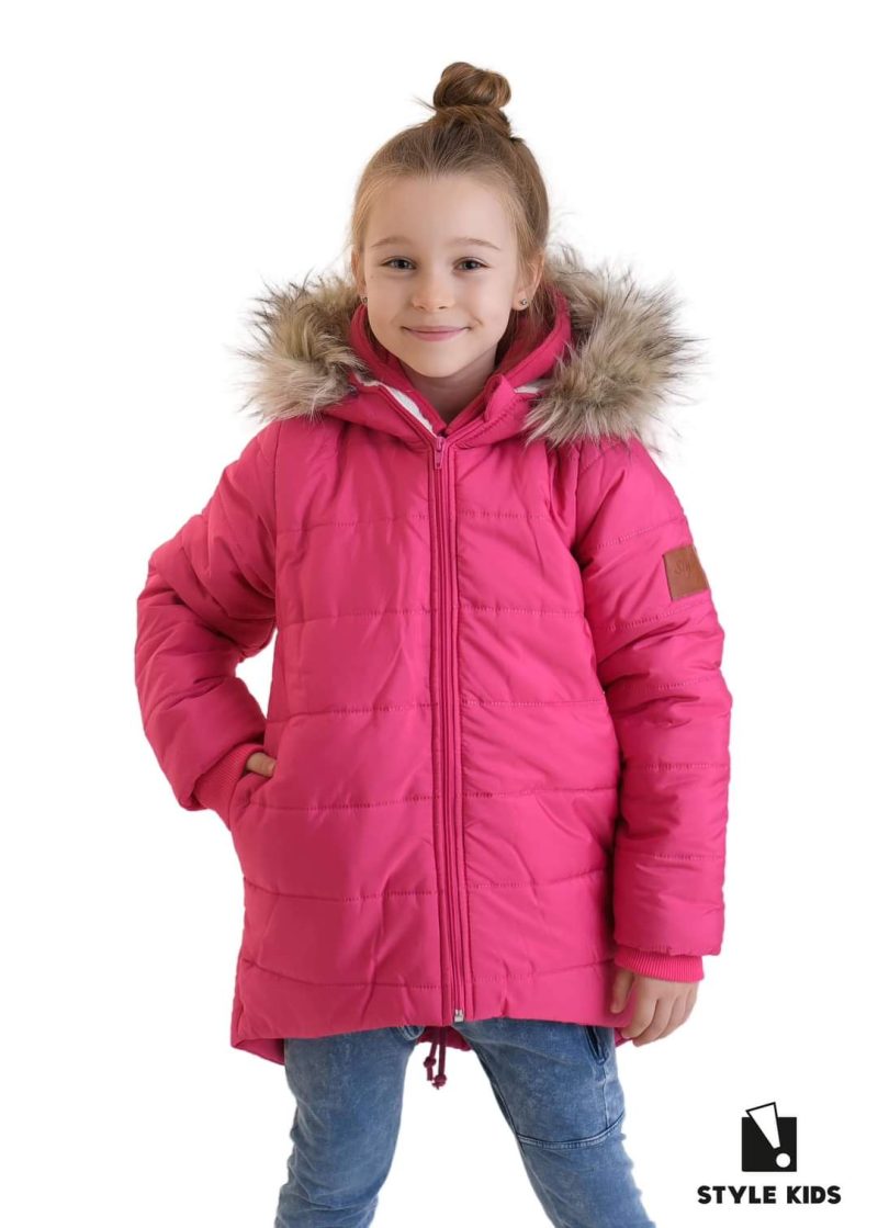 Kurtka zimowa Style Kids różowa