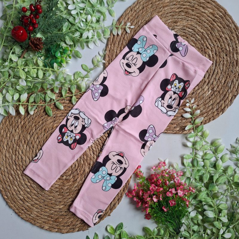 Leginsy delikatnie ocieplane Minnie