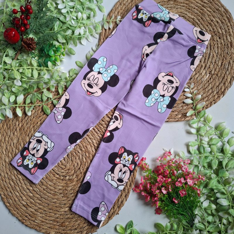 Leginsy delikatnie ocieplane Minnie