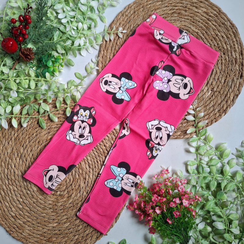 Leginsy delikatnie ocieplane Minnie