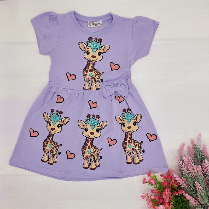 Sukienka na lato Żyrafa