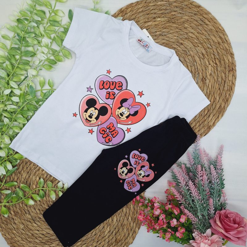 Komplet Love is Magic biały