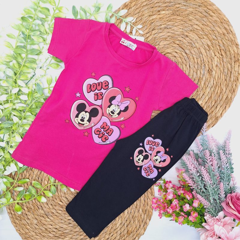 Komplet Love is Magic fuksja