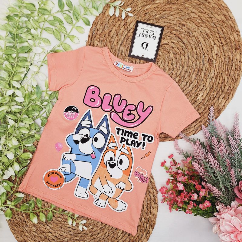 T-shirt Bluey Time to play morela