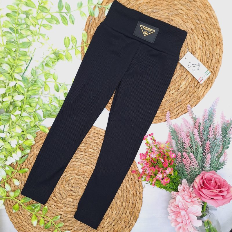 Leginsy prążkowane Fashion