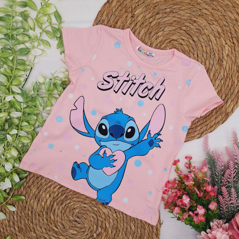 Pudrowy T-shirt Stitch