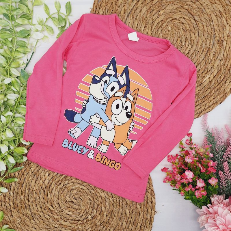 Bluzka Bluey i Bingo róż