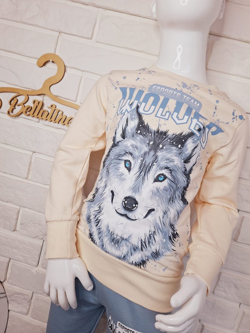 Dres z wilkiem