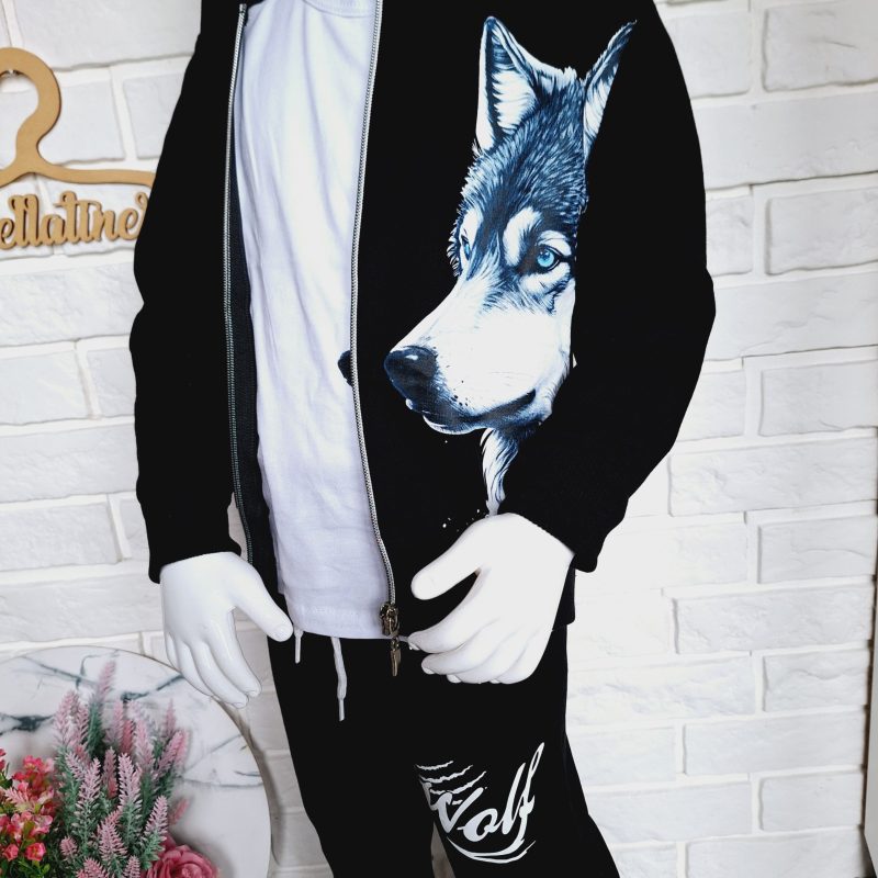 Dres 3 częściowy z wilkiem