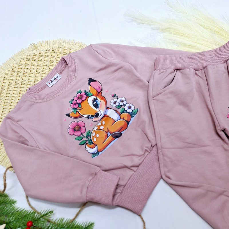 Komplet ocieplany z jelonkiem