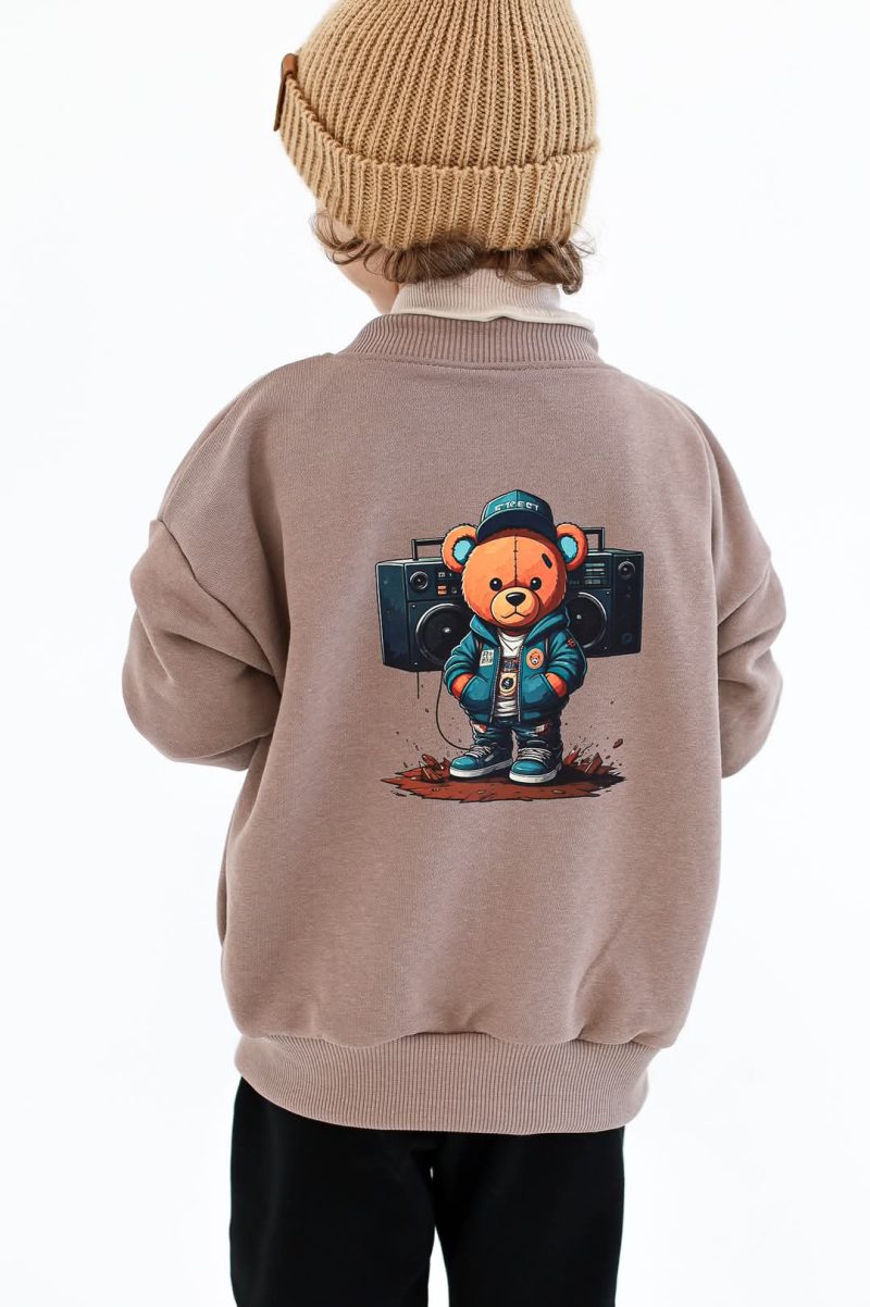 BLUZA BOMBER RADIO BOY LATTE FUNKIDS
