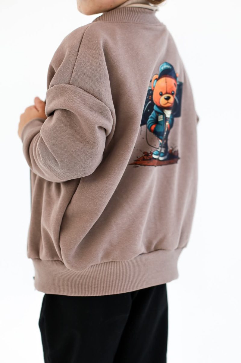 BLUZA BOMBER RADIO BOY LATTE FUNKIDS
