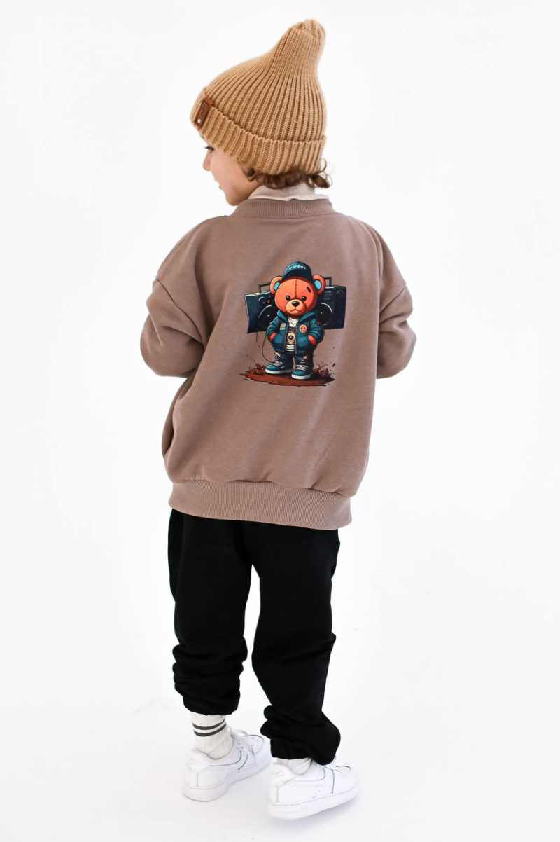 BLUZA BOMBER RADIO BOY LATTE FUNKIDS