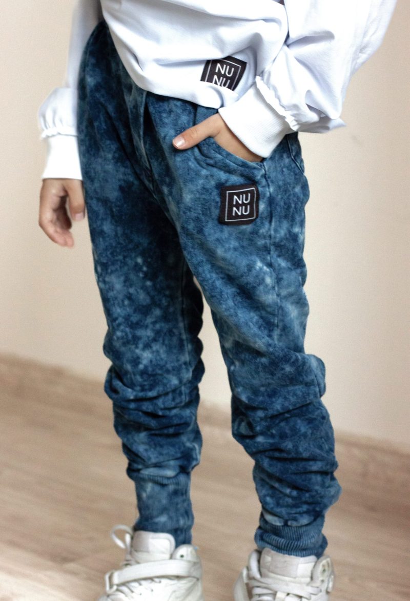 IMG_3375 SPODNIE JEANS BATIK FARBS BLUE NUNU
