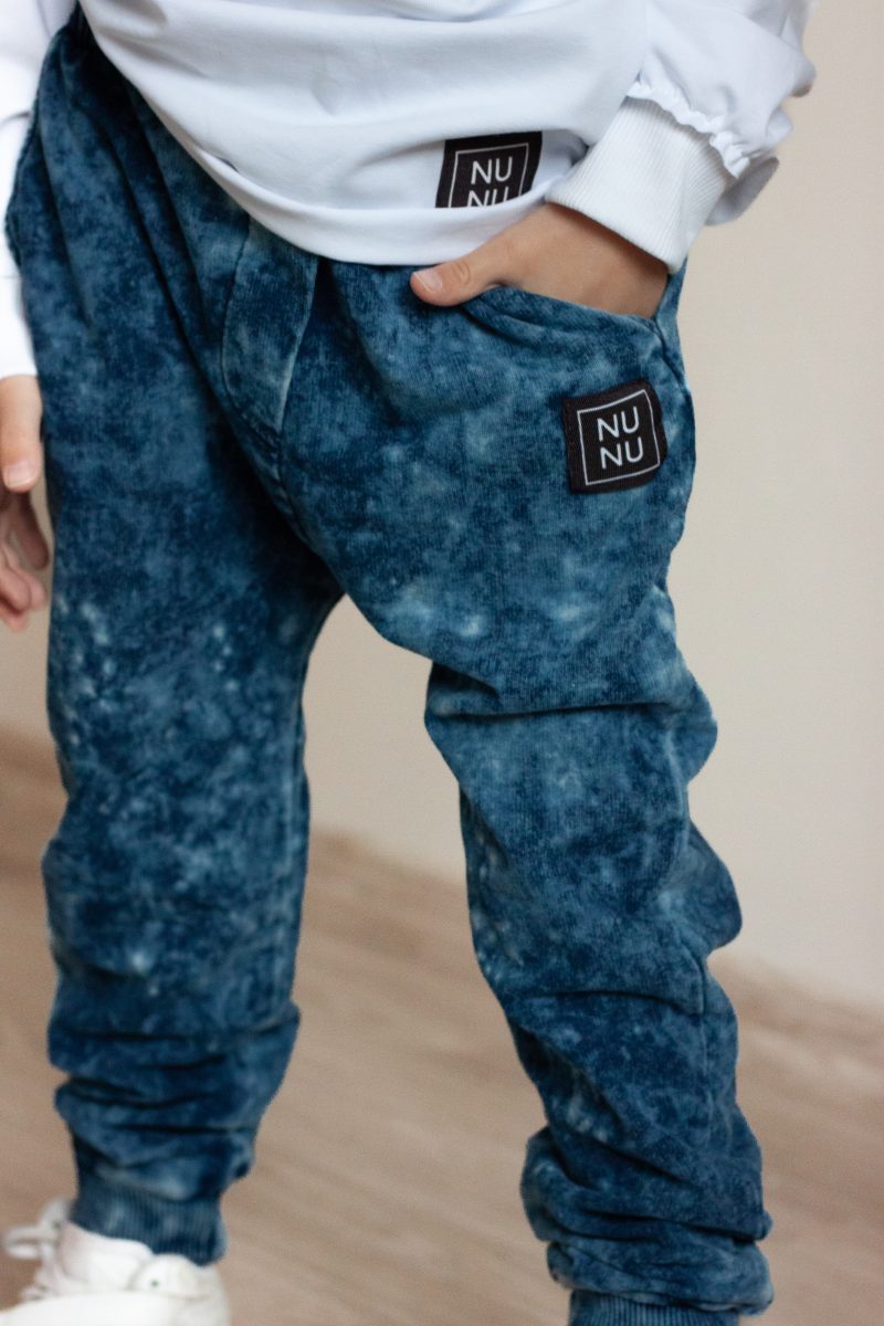 IMG_3380 SPODNIE JEANS BATIK FARBS BLUE NUNU